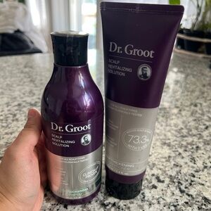 Scalp Revitalizing Solution Thickening Shampoo and conditioner - Purple
